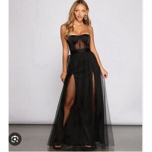 Black sexy dress
